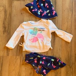 6-9m baby bathing suit
